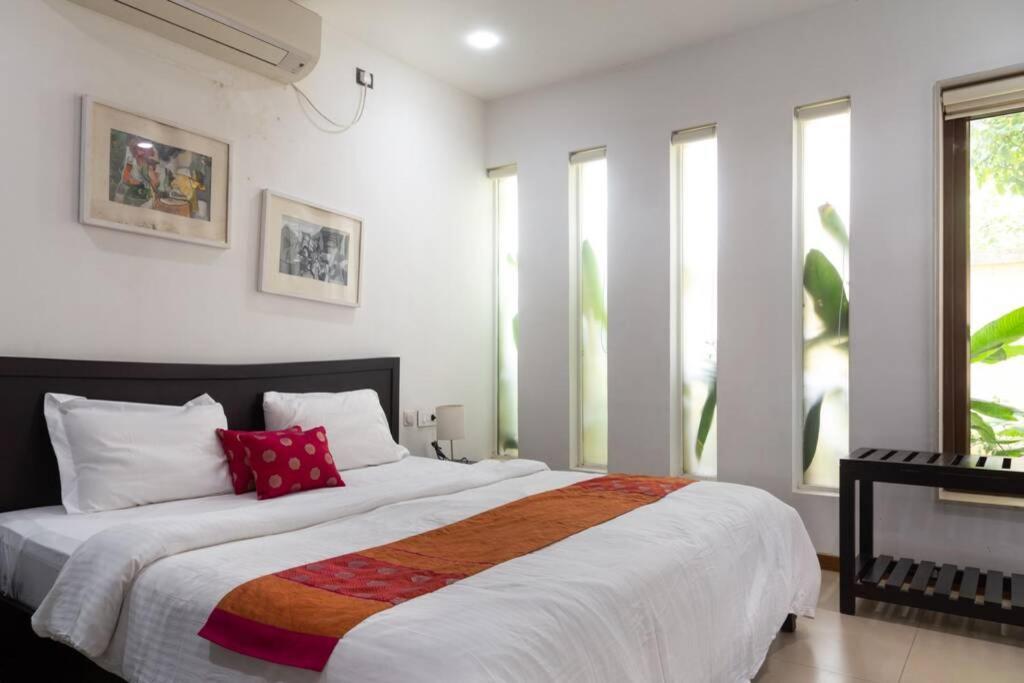 Ochre Villa- Luxury Property In Assagaon / Vagator Buitenkant foto