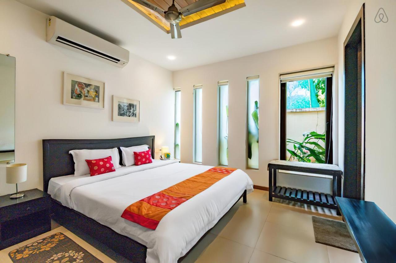 Ochre Villa- Luxury Property In Assagaon / Vagator Buitenkant foto