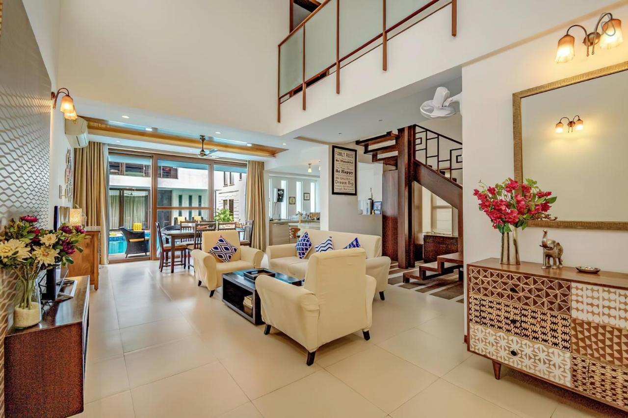 Ochre Villa- Luxury Property In Assagaon / Vagator Buitenkant foto