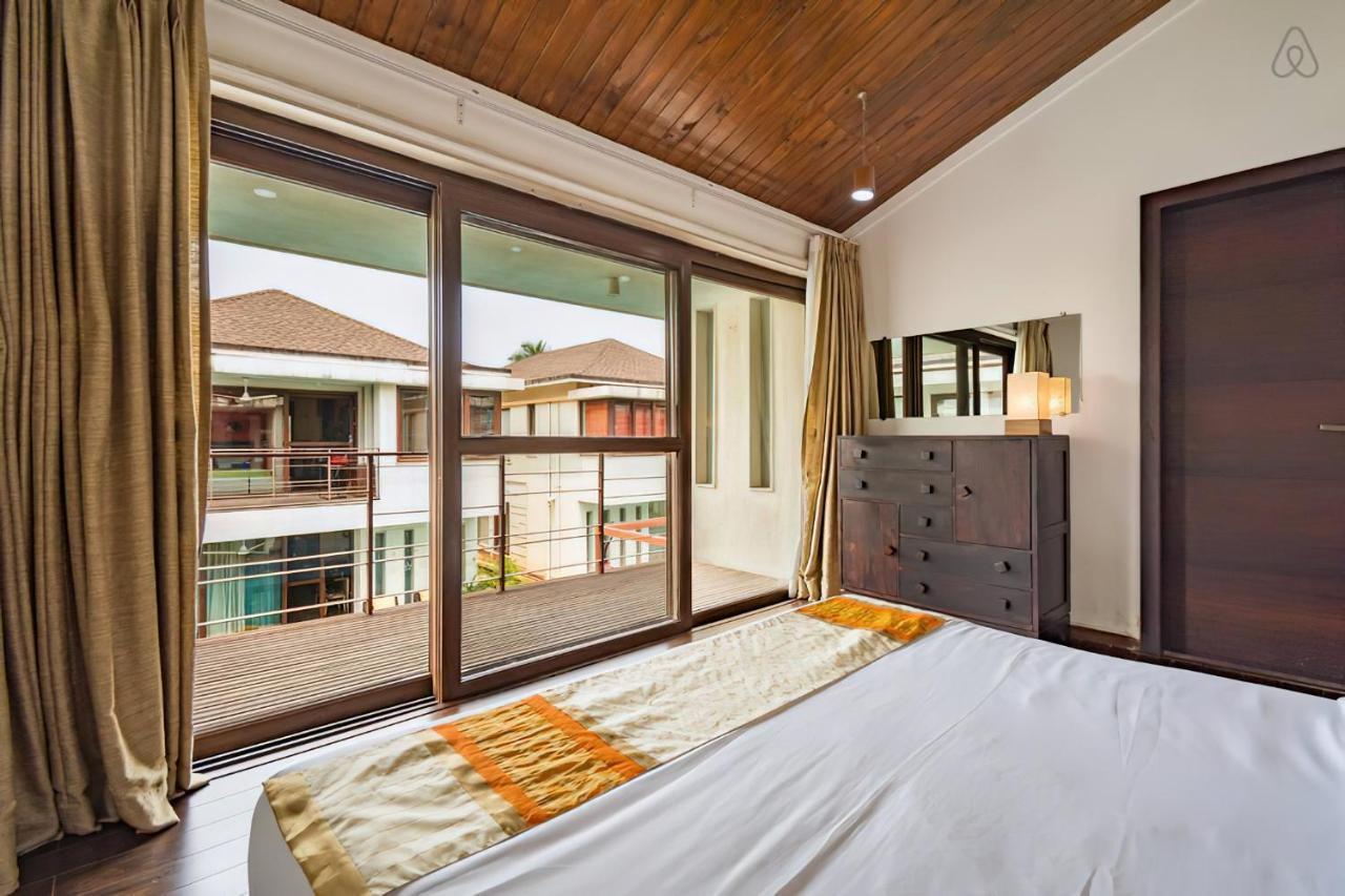 Ochre Villa- Luxury Property In Assagaon / Vagator Buitenkant foto