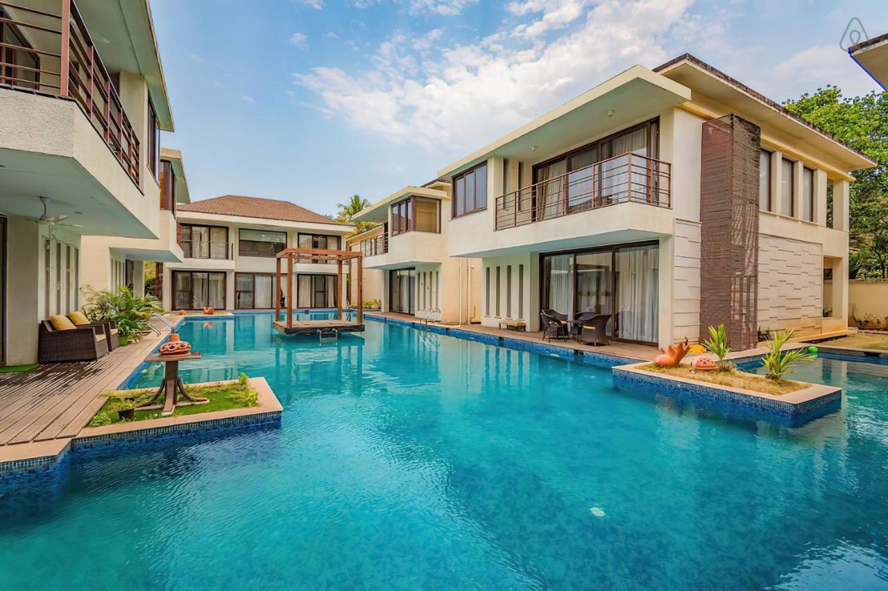 Ochre Villa- Luxury Property In Assagaon / Vagator Buitenkant foto
